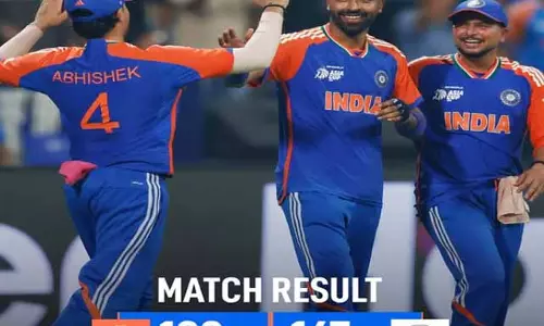 ASIA CUP 2025: लड़कर हारी ओमान, 21 रन से जीती भारतीय टीम, सुपर-4 में पाकिस्तान से होगी भिड़ंत ASIA CUP 2025: लड़कर हारी ओमान, 21 रन से जीती भारतीय टीम, सुपर-4 में पाकिस्तान से होगी भिड़ंत