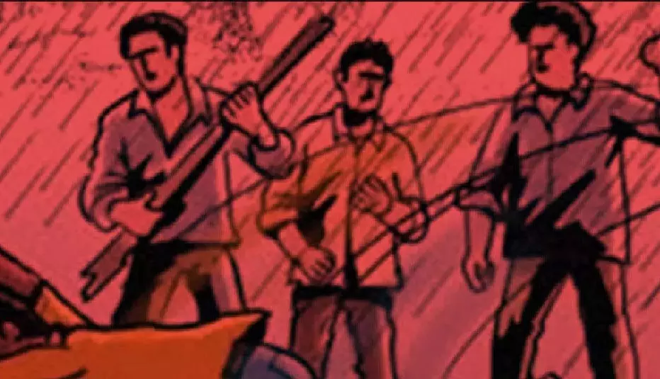 चाय दुकान में कुर्सी को लेकर मचा बवाल, दो गुटों में जमकर हुई मारपीट चाय दुकान में कुर्सी को लेकर मचा बवाल, दो गुटों में जमकर हुई मारपीट