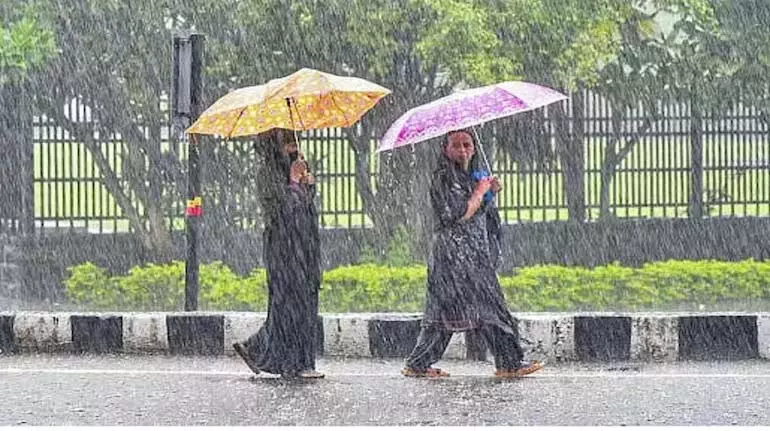 मानसून की विदाई के साथ राजस्थान में भारी बारिश मानसून की विदाई के साथ राजस्थान में भारी बारिश