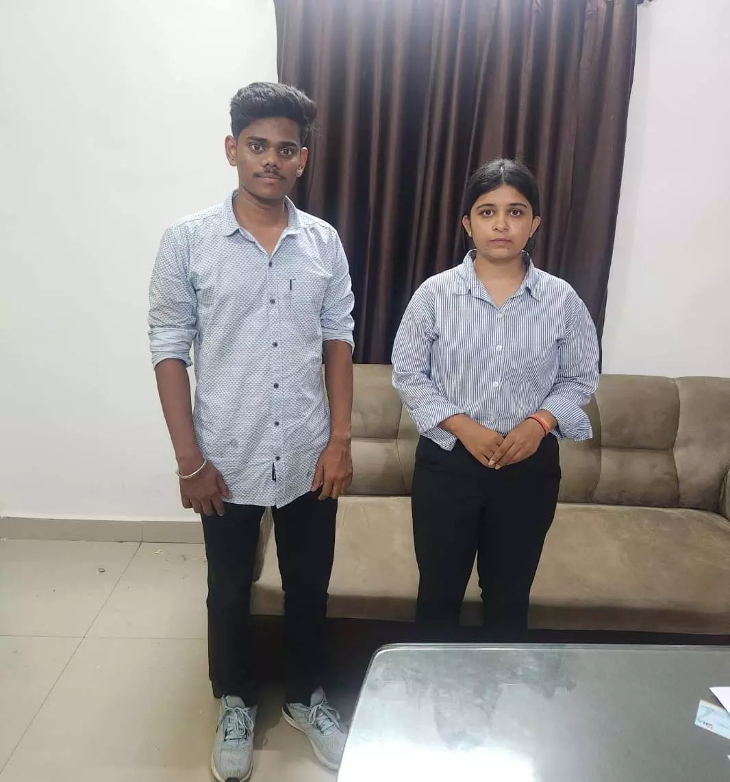 मार्केटिंग कंपनी में मेम्बरशीप के नाम पर ठगी, युवक-युवती गिरफ्तार मार्केटिंग कंपनी में मेम्बरशीप के नाम पर ठगी, युवक-युवती गिरफ्तार
