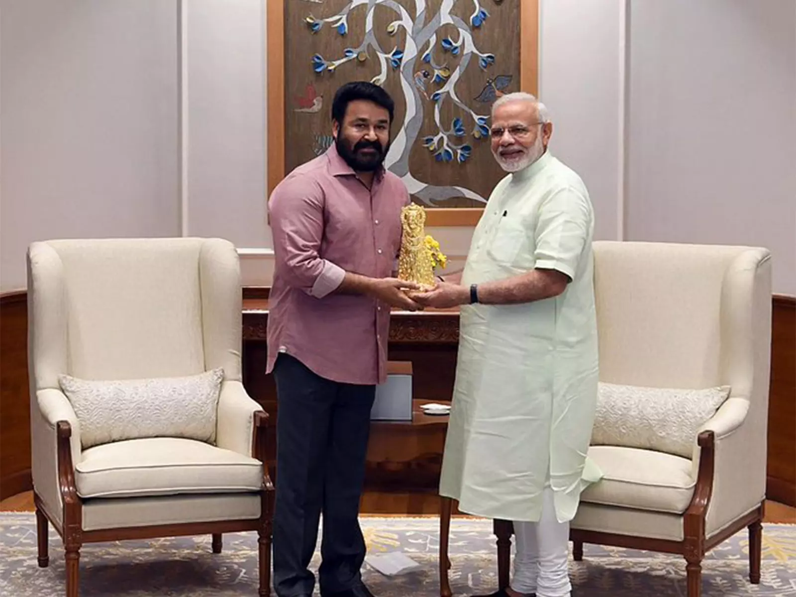 PM मोदी ने दादा साहब फाल्के पुरस्कार पर मोहनलाल को दी बधाई PM मोदी ने दादा साहब फाल्के पुरस्कार पर मोहनलाल को दी बधाई