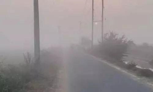 ठंड की दस्तक शुरू, सुबह कोहरे ही कोहरे