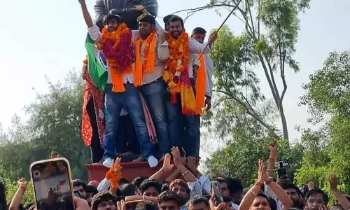 डूसू चुनाव: अध्यक्ष पद ABVP के आर्यन मान को, उपाध्यक्ष NSUI के खाते में
