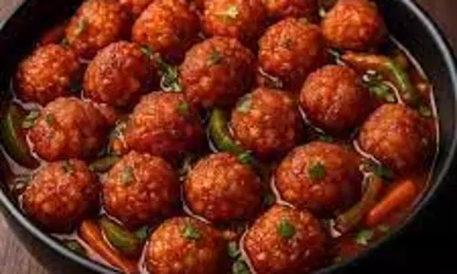 Sabudana Manchurian : मिनटों में बनाएं क्रिस्पी एंड सॉफ्ट साबूदाना मंचूरियन Sabudana Manchurian : मिनटों में बनाएं क्रिस्पी एंड सॉफ्ट साबूदाना मंचूरियन