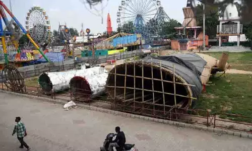 Punjab के सबसे ऊंचे रावण के पुतले के साथ दरेसी मैदान में दशहरा मनाने की तैयारी