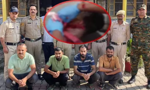 BREAKING: दराट से ग्रामीण का गला काटने वाले चार आरोपी गिरफ्तार BREAKING: दराट से ग्रामीण का गला काटने वाले चार आरोपी गिरफ्तार