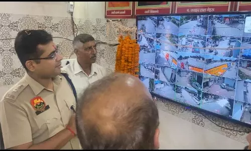 Haryana :  कुरुक्षेत्र एसपी ने झांसा गांव में किया सीसीटीवी सिस्टम का उद्घाटन
