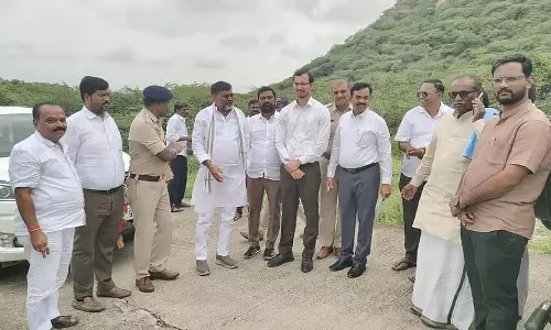 3 करोड़ की लागत से पार्क निर्माण: विधायक ने किया स्थल का निरीक्षण
