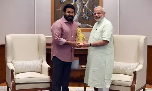 PM मोदी ने दादा साहब फाल्के पुरस्कार पर मोहनलाल को दी बधाई PM मोदी ने दादा साहब फाल्के पुरस्कार पर मोहनलाल को दी बधाई