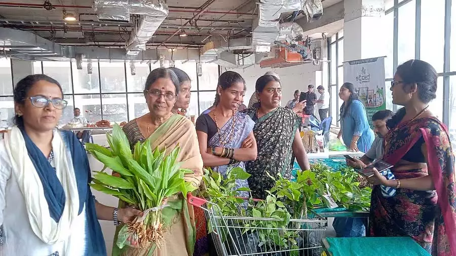 Karnataka : हरी सब्जियों की प्रदर्शनी और बिक्री मेले का आयोजन किया गया Karnataka : हरी सब्जियों की प्रदर्शनी और बिक्री मेले का आयोजन किया गया