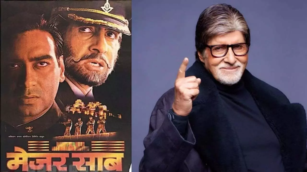 Amitabh Bachchan की आर्थिक तंगी के चलते मेजर साब के सेट पर क्रू ने की हड़ताल Amitabh Bachchan की आर्थिक तंगी के चलते मेजर साब के सेट पर क्रू ने की हड़ताल