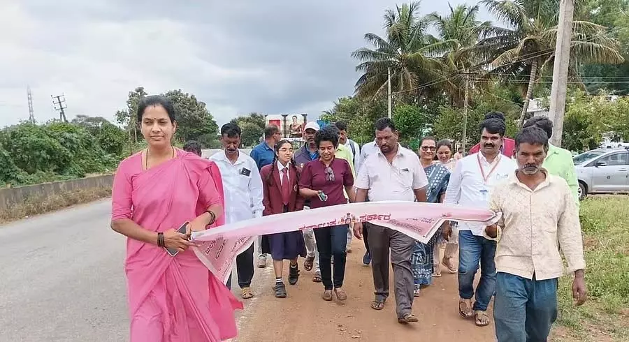 Hunsur : 14 गांवों को आदि कर्मयोगी के रूप में चुना गया Hunsur : 14 गांवों को आदि कर्मयोगी के रूप में चुना गया