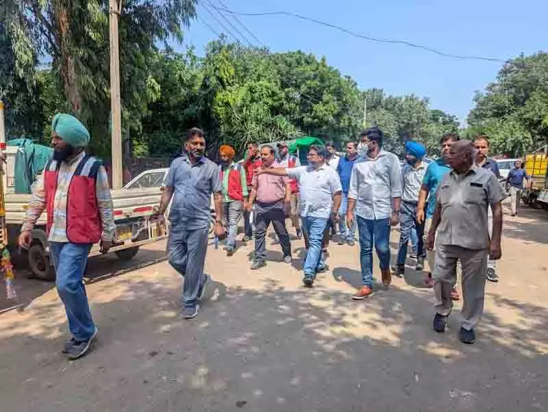 सेक्टर 26 Mandi में सड़क, सीवरेज इंफ्रास्ट्रक्चर में सुधार के लिए संस्थान को शामिल सेक्टर 26 Mandi में सड़क, सीवरेज इंफ्रास्ट्रक्चर में सुधार के लिए संस्थान को शामिल