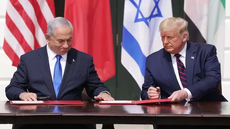 कतर हमले के बाद Arab-Israel संबंधों के सामान्यीकरण को बड़ी चुनौती का सामना करना पड़ रहा कतर हमले के बाद Arab-Israel संबंधों के सामान्यीकरण को बड़ी चुनौती का सामना करना पड़ रहा