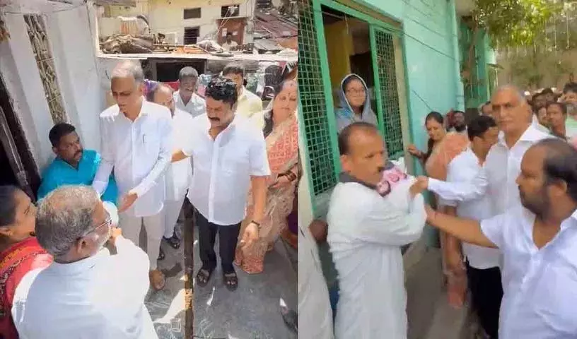 कांग्रेस सरकार बाढ़ पीड़ितों की मदद करने में पूरी तरह विफल रही है: Harish Rao कांग्रेस सरकार बाढ़ पीड़ितों की मदद करने में पूरी तरह विफल रही है: Harish Rao