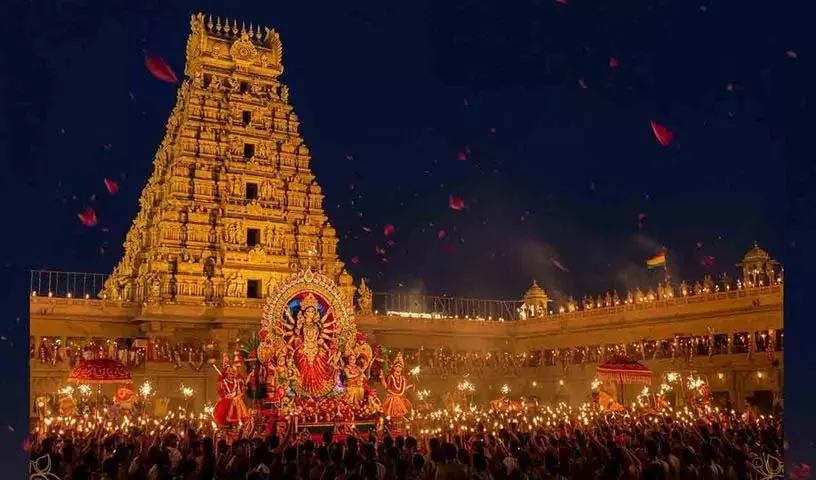 विजयवाड़ा में दशहरा उत्सव कल से.. 11 अवतारों में दुर्गम्मा के दर्शन विजयवाड़ा में दशहरा उत्सव कल से.. 11 अवतारों में दुर्गम्मा के दर्शन