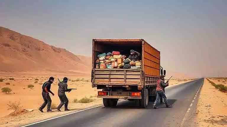 Madhya Pradesh: सागर में हाईवे पर ई-कॉमर्स शिपमेंट लूट की वारदात Madhya Pradesh: सागर में हाईवे पर ई-कॉमर्स शिपमेंट लूट की वारदात