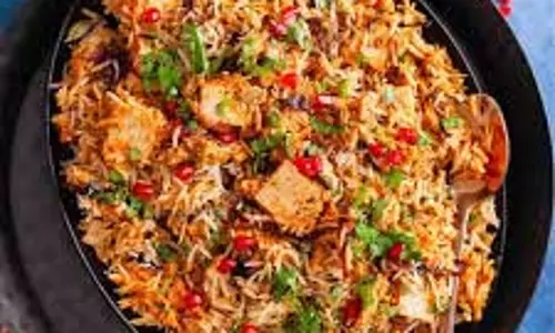 Paneer Makhani Biryani Recipe :   पनीर मखनी बिरयानी डिनर में जरूर करें ट्राई