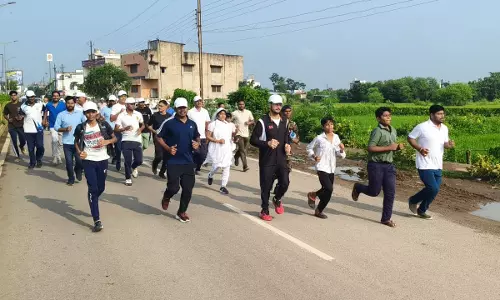 नशामुक्त कराए और 11 हजार ईनाम पाएं, नमो मैराथन में दिया गया संदेश