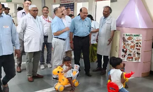 PGIMS ने ओपीडी को बच्चों के अनुकूल बनाने के लिए खिलौना कक्ष खोला PGIMS ने ओपीडी को बच्चों के अनुकूल बनाने के लिए खिलौना कक्ष खोला