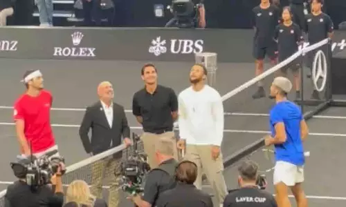Laver Cup: स्टीफन करी ने उछाला टॉस का सिक्का