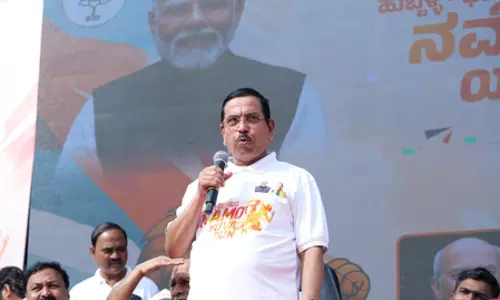 कर्नाटक में भाजपा ने कांग्रेस पर हिंदू समाज को तोड़ने का लगाया आरोप