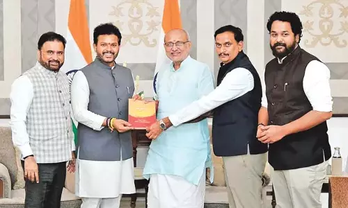 Andhra : उपराष्ट्रपति को विजयवाड़ा उत्सव के लिए आमंत्रित किया गया
