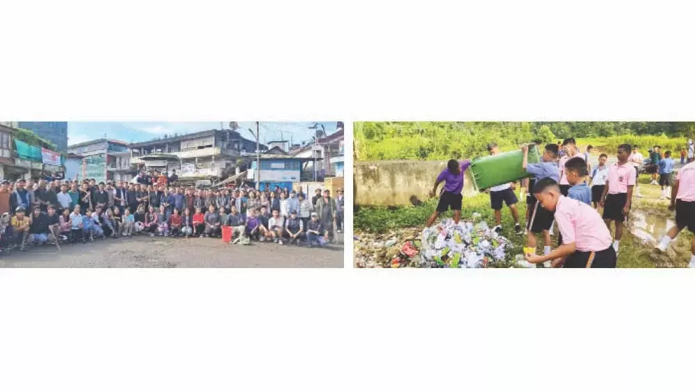 Nagaland :  स्वच्छता ही सेवा जिलों में स्वच्छता अभियान चलाया गया