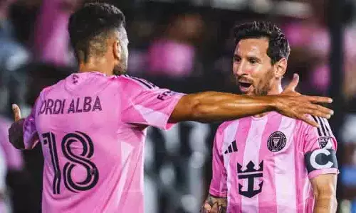मेसी के दो गोल की बदौलत इंटर मियामी ने D.C. यूनाइटेड को 3-2 से हराया