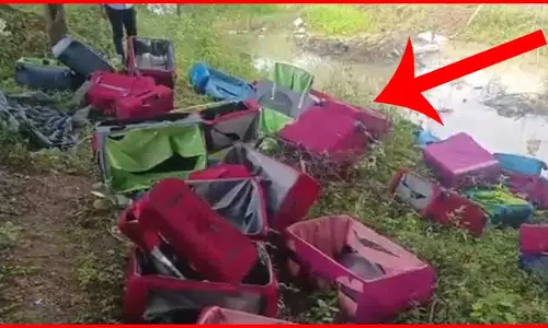 रायपुर: इन बैगों को लेकर तरह-तरह की चर्चाएं, पुलिस की पड़ताल में पूरा खुलासा होने के आसार रायपुर: इन बैगों को लेकर तरह-तरह की चर्चाएं, पुलिस की पड़ताल में पूरा खुलासा होने के आसार