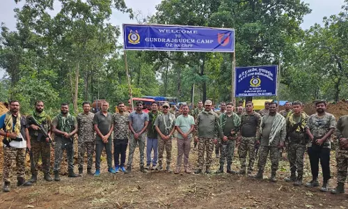 CRPF ने नक्सल प्रभावित बीजापुर में नया अग्रिम परिचालन बेस बनाया