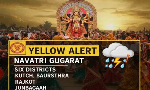 आईएमडी ने नवरात्रि पर गुजरात के छह जिलों के लिए जारी किया येलो अलर्ट