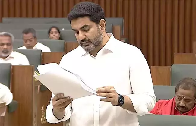 मेरा लक्ष्य सरकारी स्कूलों में नो एडमिशन बोर्ड लगाना है: Minister Nara Lokesh मेरा लक्ष्य सरकारी स्कूलों में नो एडमिशन बोर्ड लगाना है: Minister Nara Lokesh
