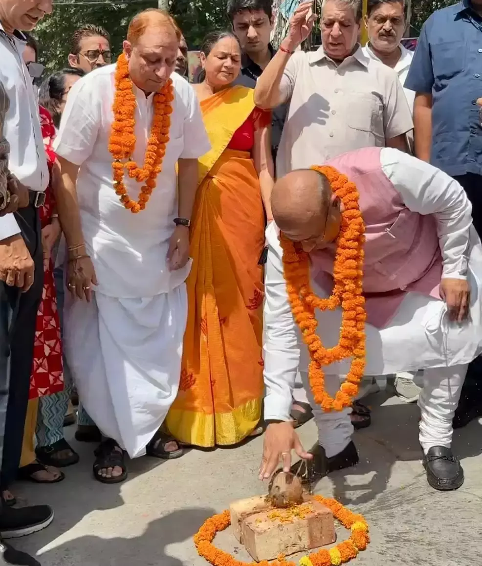 New Delhi: रोहिणी में जल सुविधा का उद्घाटन New Delhi: रोहिणी में जल सुविधा का उद्घाटन