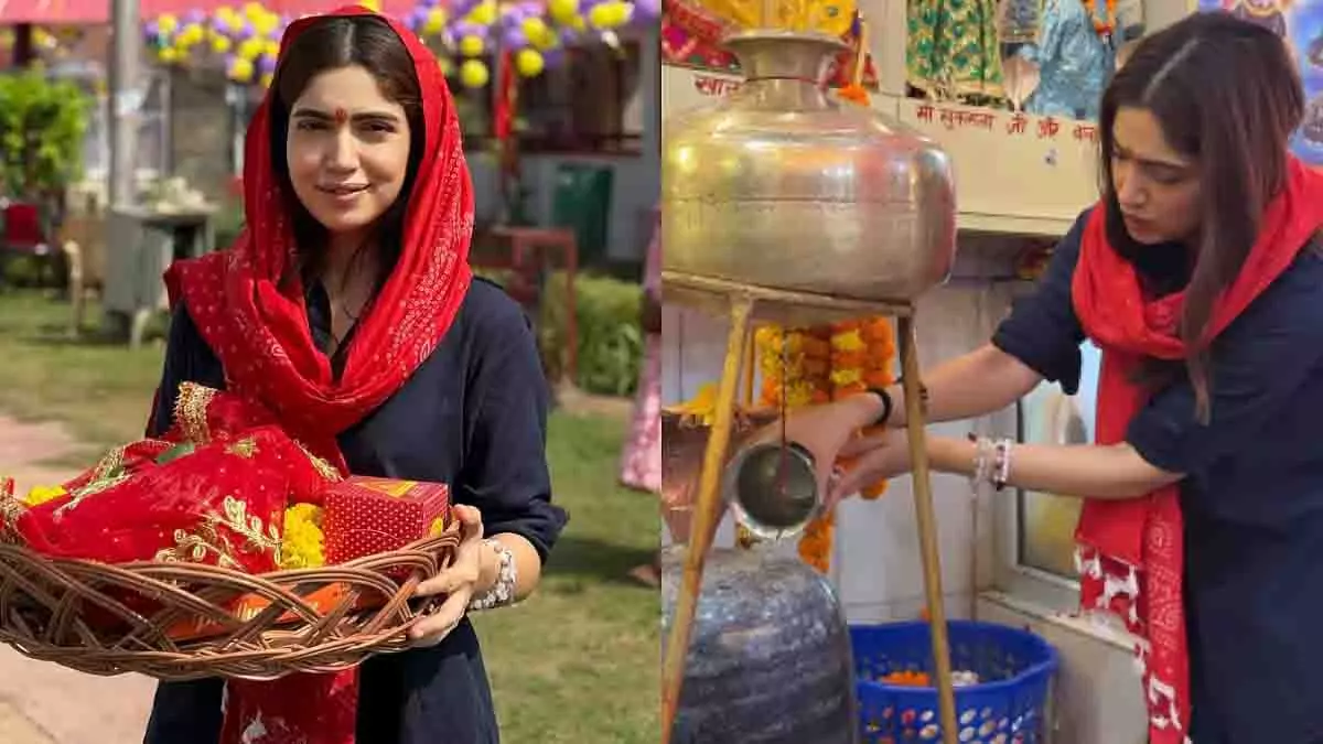 भूमि पेडनेकर ने नवरात्रि के पहले दिन जम्मू मंदिर में आशीर्वाद लिया भूमि पेडनेकर ने नवरात्रि के पहले दिन जम्मू मंदिर में आशीर्वाद लिया
