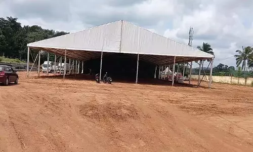 Gonikoppal : दशहरा उत्सव की तैयारी