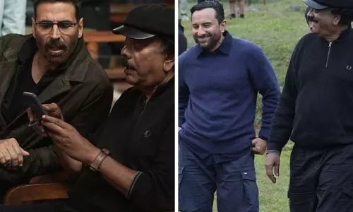 अक्षय कुमार और सैफ अली खान की सेट से तस्वीरें वायरल अक्षय कुमार और सैफ अली खान की सेट से तस्वीरें वायरल