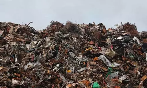 कचरा ट्रक; चंथिरूर पुथानथोडे चिंता का विषय