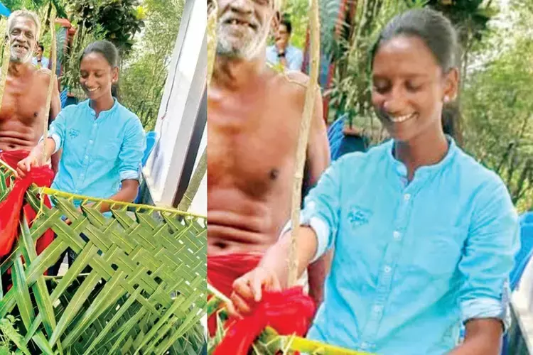 27 वर्षीय Kerala की महिला ने पिता के साथ मजबूती से खड़ी होकर, दाह संस्कार में सहायता की