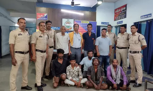 पुलिस ने गली-मोहल्लों में चलाया सर्च ऑपरेशन, 10 वारंटी गिरफ्तार