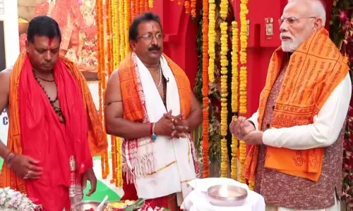 PM मोदी ने त्रिपुरा में माता त्रिपुर सुंदरी मंदिर में पूजा-अर्चना की