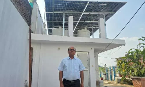 बिजली उपभोक्ता से बने बिजली निर्माता : राजकमल मिश्रा