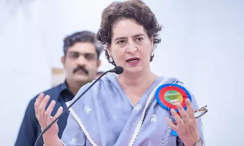 कांग्रेस ने केंद्र की फिलिस्तीन नीति पर प्रियंका गांधी के हमले का समर्थन किया कांग्रेस ने केंद्र की फिलिस्तीन नीति पर प्रियंका गांधी के हमले का समर्थन किया