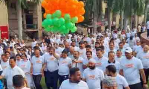 भाजयुमो ने पीएम मोदी के 75वें जन्मदिन के उपलक्ष्य में पूरे J&K में नमो युवा रन का आयोजन किया