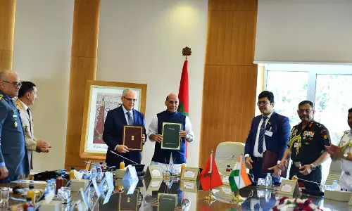 Rajnath Singh ने रक्षा सहयोग बढ़ाने के लिए मोरक्को के साथ समझौता ज्ञापन पर हस्ताक्षर किए