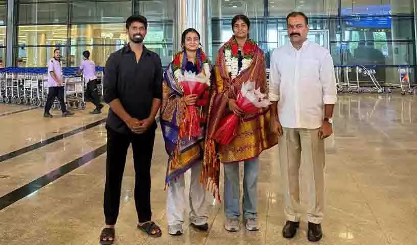 Telangana बास्केटबॉल एसोसिएशन ने अंडर-16 चैंपियन का घर में स्वागत किया Telangana बास्केटबॉल एसोसिएशन ने अंडर-16 चैंपियन का घर में स्वागत किया