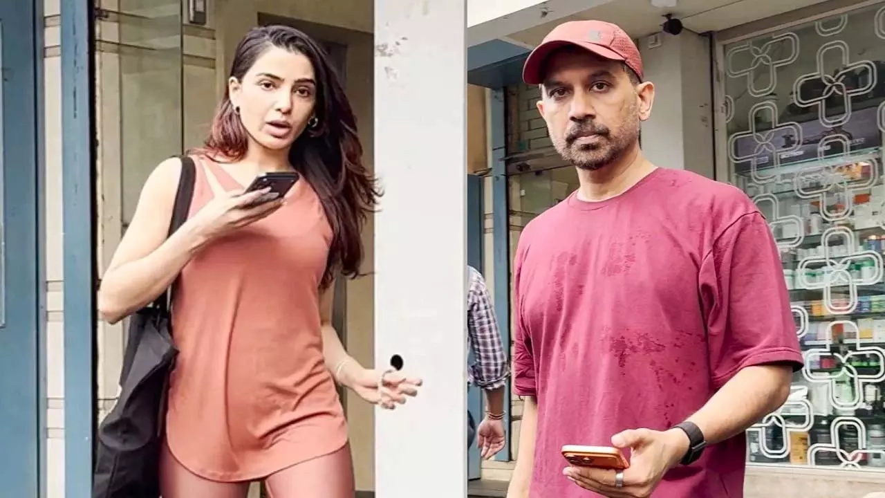 Samantha और राज निदिमोरू मुंबई में दिखे, रिश्ते की अफवाहें उड़ीं Samantha और राज निदिमोरू मुंबई में दिखे, रिश्ते की अफवाहें उड़ीं