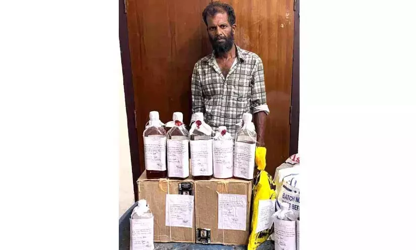 ड्राई डे पर अवैध शराब बिक्री: एक गिरफ्तार ड्राई डे पर अवैध शराब बिक्री: एक गिरफ्तार