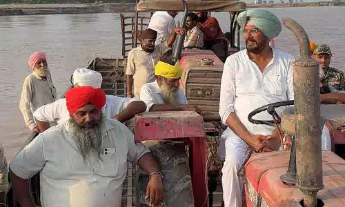 अजनाला में रवि ने निगल ली 1000 एकड़ जमीन: MLA Dhaliwal