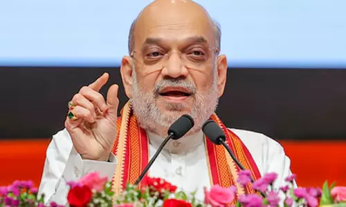 सुरक्षा बलों ने लाल आतंक को बड़ा झटका देते हुए शीर्ष नक्सली नेताओं को मार गिराया : अमित शाह सुरक्षा बलों ने लाल आतंक को बड़ा झटका देते हुए शीर्ष नक्सली नेताओं को मार गिराया : अमित शाह
